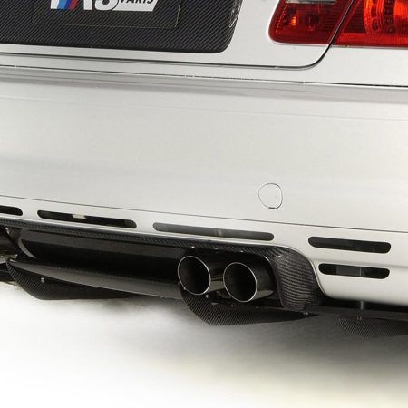 VRS Carbon Rear Under Skirt w/ Slit Ducts for E46 BMW M3 [VAB-4620]