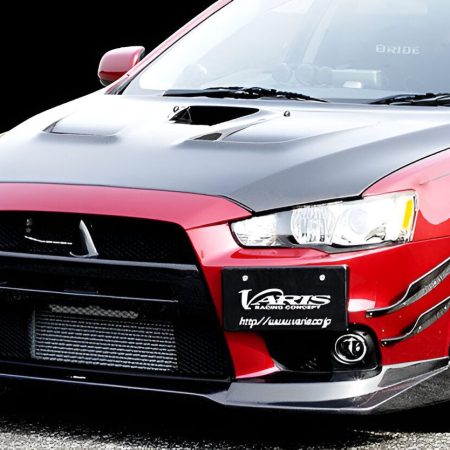 Varis Front Lip Spoiler (for OEM bumper) for CZ4A Mitsubishi Lancer Evolution X