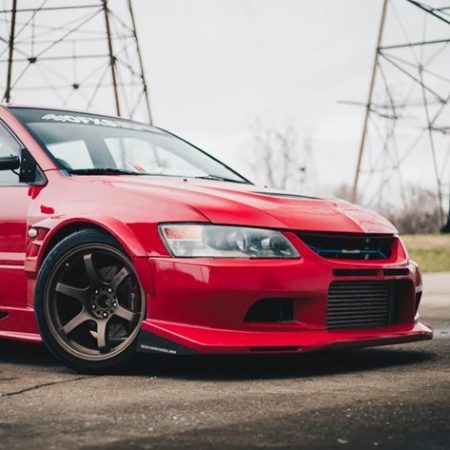 Voltex Street Version Front Bumper for CT9x Mitsubishi Lancer Evolution VII, VIII and IX [EB-1/EB-2]