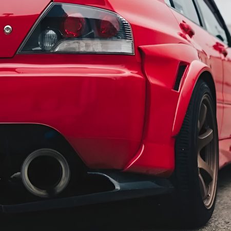 Voltex Rear Wide Fenders for CT9A Mitsubishi Lancer Evolution IX [EOR-9]