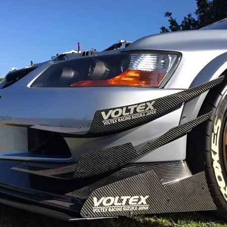Voltex Carbon SPL Twin Front Canard Set (for Cyber Edition bumper) for CT9A Mitsubishi Lancer Evolution VIII / IX [EBC-2]