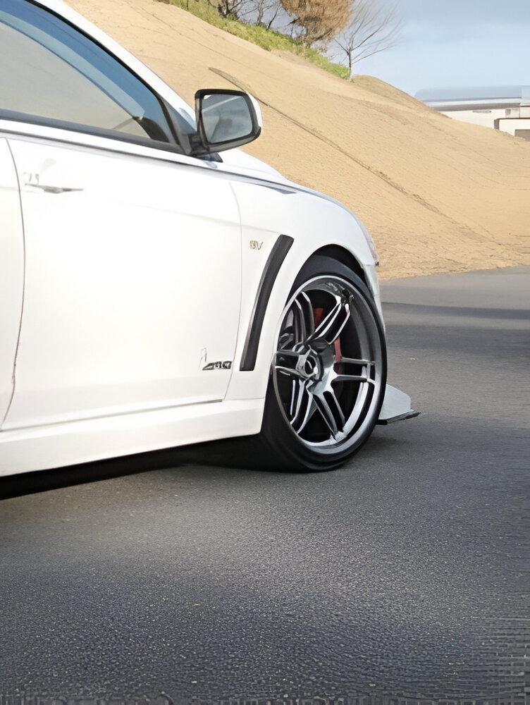 DISCONTINUED – Voltex Wet Carbon Front Fender Vents for 2008-16 Mitsubishi Evo X [CZ4A] E10F – DISCONTINUED