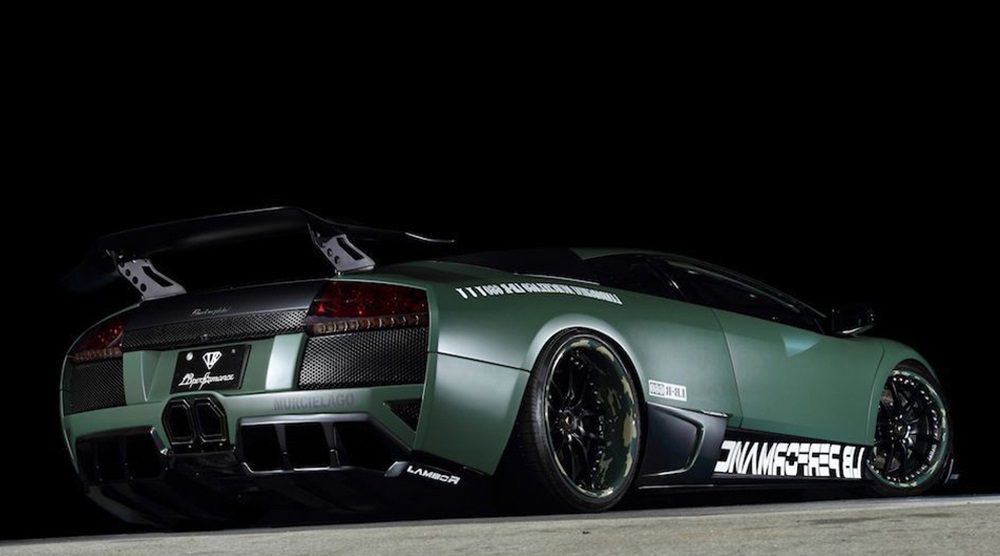 Liberty Walk LB★PERFORMANCE Type-II Ver. 3 Rear Wing for LP640-4 Lamborghini Murciélago