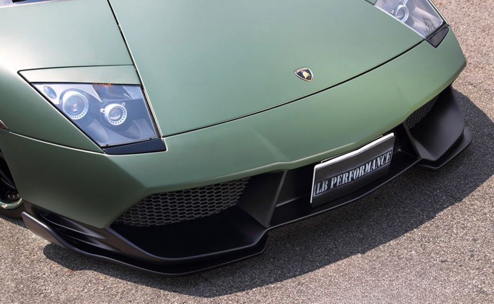 Liberty Walk LB★PERFORMANCE Type-II Carbon Headlight Eyeliner for LP640-4 Lamborghini Murciélago