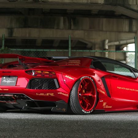 Liberty Walk LB-WORKS Type-I Ver. 1 Rear Diffuser for LP700-4 Lamborghini Aventador