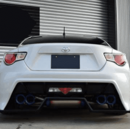 Kuhl 01R-GT Rear Bumper High Grade FRP for 2011-20 Toyota 86/FR-S [ZN6]