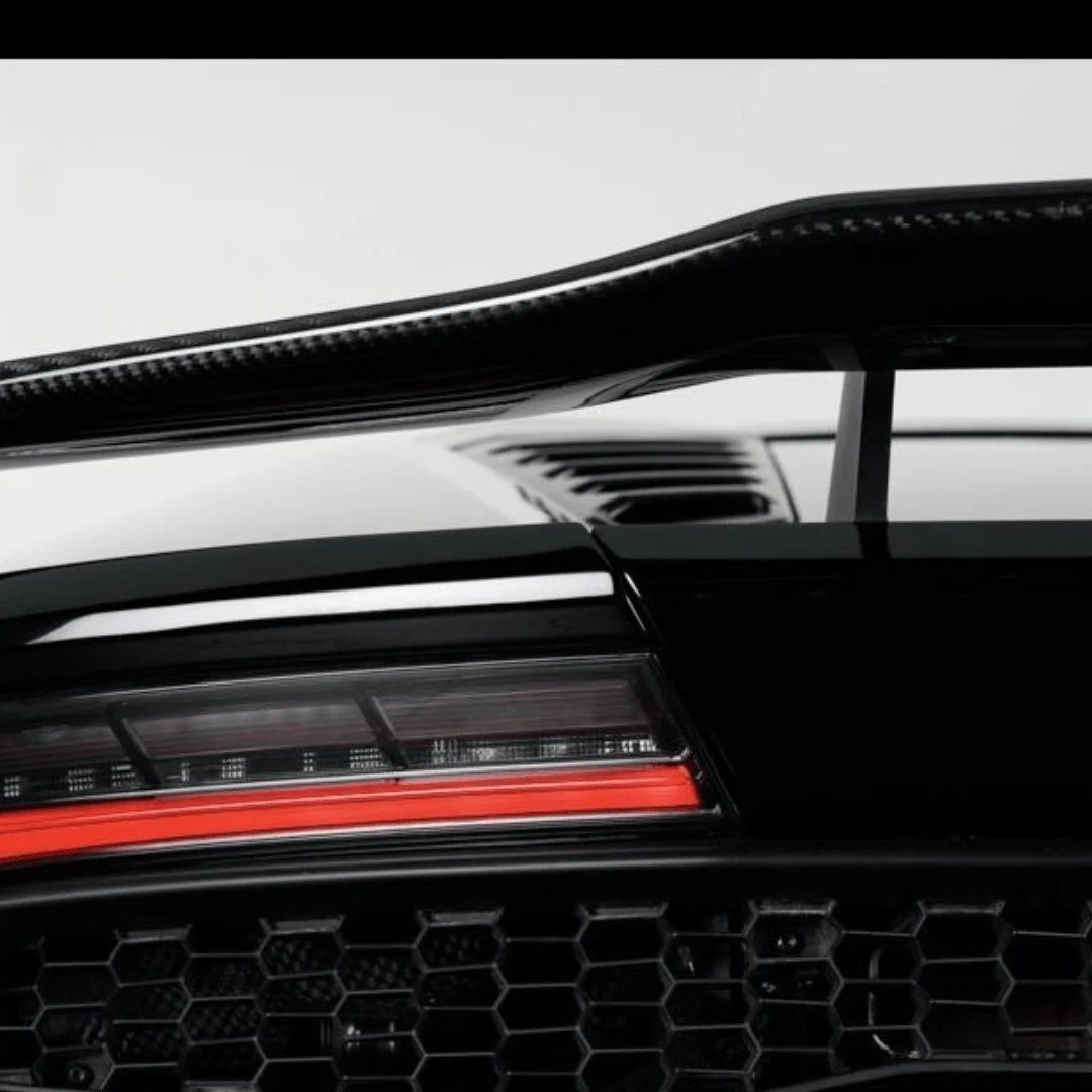 Vorsteiner Verona Edizione Glossy Carbon Wing Blade w/ Aluminum Uprights for LP610-4 Lamborghini Huracan [0902LOV]