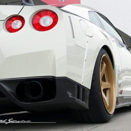 Kansai Service Carbon Rear Wide Fender for R35 Nissan GT-R