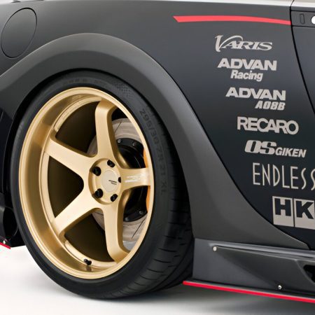 Varis KAMIKAZE-R Circuit Ver. Rear Over Fender Set for CBA-R35 & DBA-R35 Nissan GT-R [VANI-115/VANI-116]