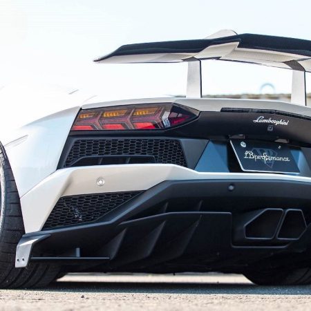 Liberty Walk LB★PERFORMANCE Rear Diffuser for LP740-4 Lamborghini Aventador S