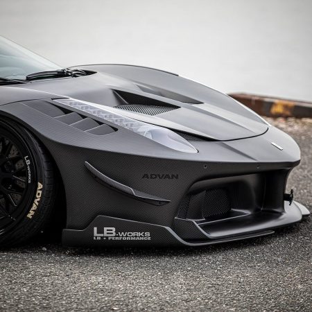 Liberty Walk LB-Silhouette GT Front Bumper for Type 142 Ferrari 458 Italia