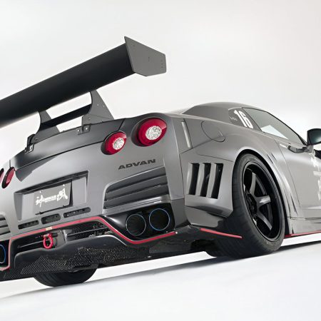 Varis Rear Wide Fender Air Shroud (for KAMIKAZE-R Super Sonic Ver.2 kit) for CBA-R35 / DBA-R35 Nissan GT-R [VANI-218]