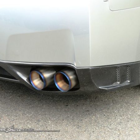 Kansai Service Carbon Rear Under Spoiler for R35 Nissan GT-R