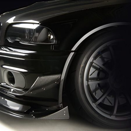 VRS Circuit Ver. Front Lip Extension (for VRS front bumper) for E46 BMW M3