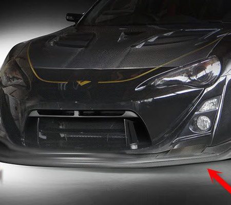 Wide Body Front Lip Spoiler Carbon for 2012-19 Toyota 86/FR-S/Subaru BRZ [ZN6/ZC6] VATO-062