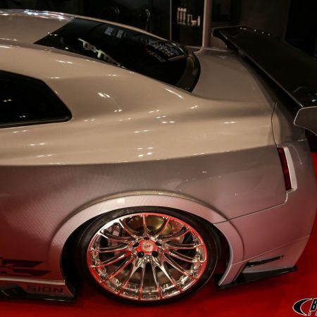 Do Luck Rear Wide Fender Set (+25mm) with Rear Bumper Side Panels for 2009-19 Nissan GT-R [R35]