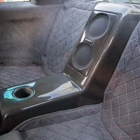 GT-RR Carbon Fiber Subwoofer Housing / Surround for 2009-19 Nissan GT-R [R35]