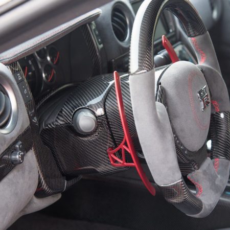 GT-RR Carbon Fiber Steering Column Trim Panel Set (4 pc) for 2009-16 Nissan GT-R [R35]