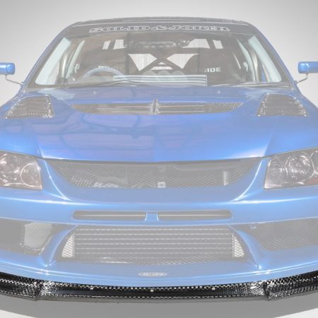Solid & Joker Widebody 12k Carbon Lip for 2005-07 Mitsubishi Evo IX [CT9A] HAM-005C