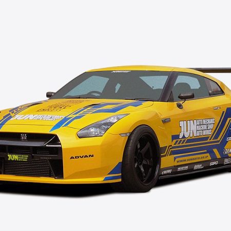 JUN OVER FENDER KIT FOR 2009-16 Nissan GT-R [R35] 8007M-N004