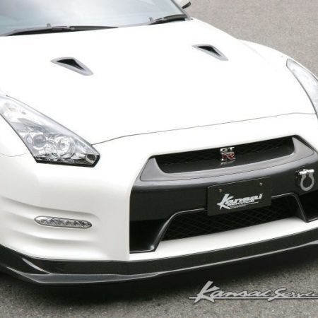 Kansai Service Carbon Fiber Front Lip Spoiler for 2009-16 Nissan GT-R (CBA/DBA) [R35] KAN-077/092/094/095