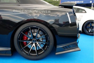 Phoenix’s Power Carbon Rear Under Step Set (Rear Spats) for 2017-19 Nissan GT-R [R35]