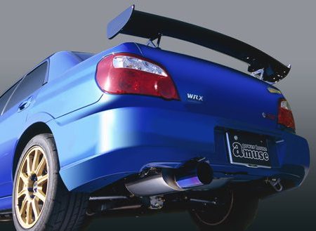 Amuse R1 Titan Titanium Exhaust System for 2005-07 Subaru WRX STi [GDB]