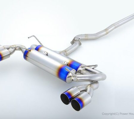Amuse R1 Titan Extra Titanium Exhaust System for 2007-14 Subaru WRX STi [GRB]