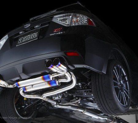 Amuse RS Silent Exhaust System for 2007-14 Subaru WRX STi [GRB]