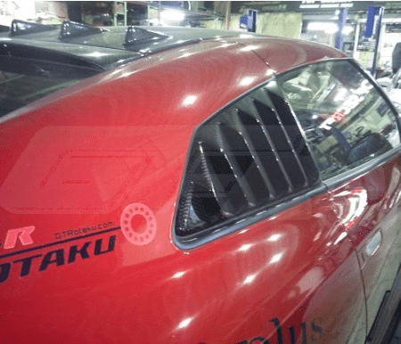 Top Secret Vented Side Window Panel Set for 2009-19 Nissan GT-R [R35]