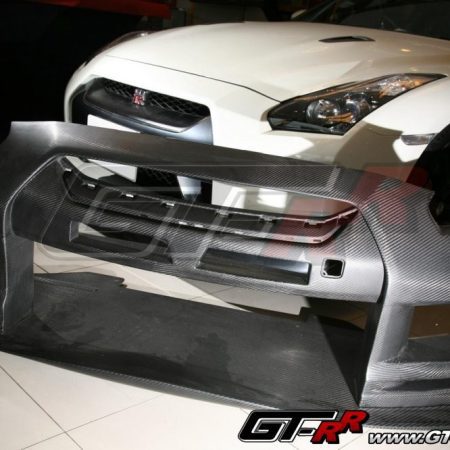 DISCONTINUED – Top Racing Dry Carbon Front Bumper (Normal Width) for 2009-16 Nissan GT-R CBA/DBA [R35] – DISCONTINUED