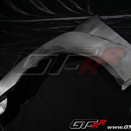 DISCONTINUED – Top Racing Dry Carbon Wide Front Fenders (+30mm) for 2014-16 Nissan GT-R DBA [R35] – DISCONTINUED