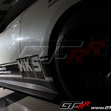 DISCONTINUED – Top Racing Dry Carbon Side Skirts (Wide Body) for 2009-16 Nissan GT-R CBA/DBA [R35] – DISCONTINUED