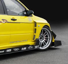 Varis Carbon Side Air Panel (for Varis Time Attack Front Wide Fender) for CT9A Mitsubishi Lancer Evolution VIII [VAMI-073]