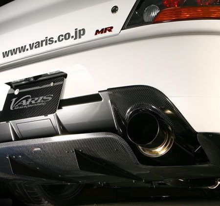 VARIS Carbon Ver. 2 Rear Diffuser for 2005-07 Mitsubishi Evo IX [CT9A] VAMI-097
