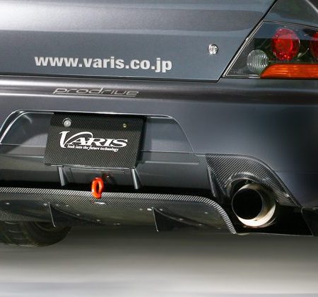 VARIS Half-Carbon Ver. 2 Rear Diffuser for 2005-07 Mitsubishi Evo IX MR [CT9A] VAMI-098