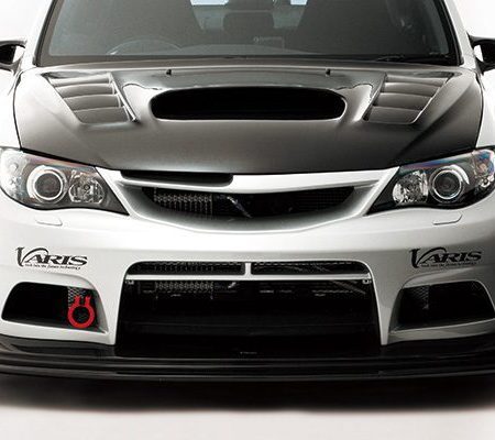 VARIS Carbon Widebody Front Bumper for 2007-14 Subaru WRX STi [GVB] VASU-114
