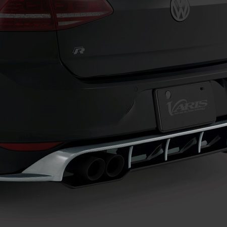 Varis Rear Under Diffuser for 2015-19 VW Golf R [MK VII] VAW-004C