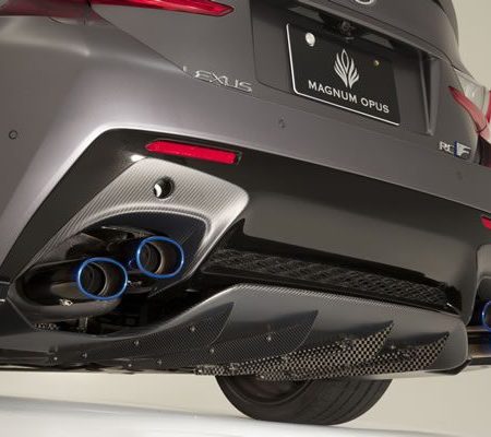 Varis Magnum Opus Rear Diffuser System Ver 1 for 2015-19 Lexus RC-F [XC10] VALE-003