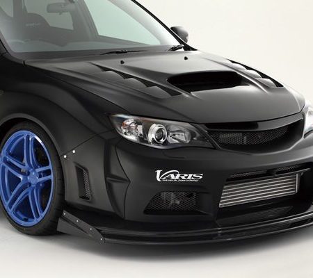 Varis Front Bumper + VSDC Racing Diffuser for 2007-14 Subaru WRX STi [GRB] VASU-125