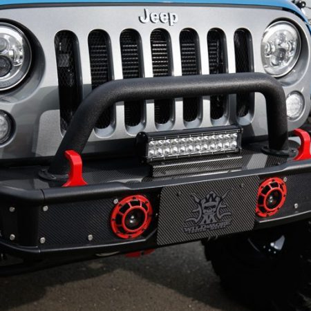 Wild & More Smug Face Front Bumper Kit for 2006-18 Jeep Wrangler [JK] WAJ-020/021
