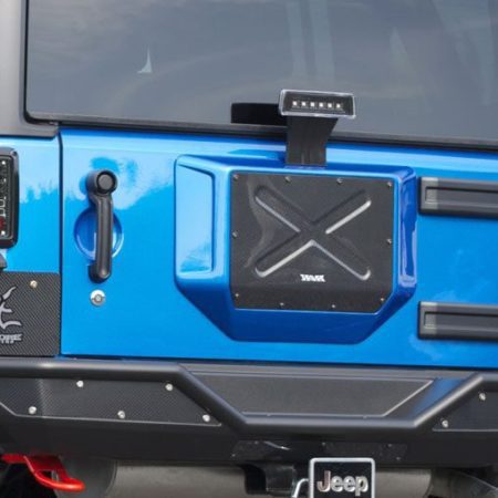 Wild & More Carbon Spare Tire Delete Panel (Smoothing Panel) for 2006-18 Jeep Wrangler [JK] WAJ-024/025