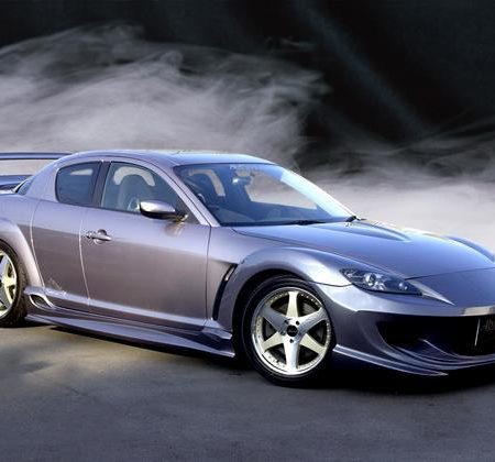 Abflug Front Bumper Spoiler & Fender Outlet Cover (Early) for 2003-08 Mazda RX-8 [SE3P]