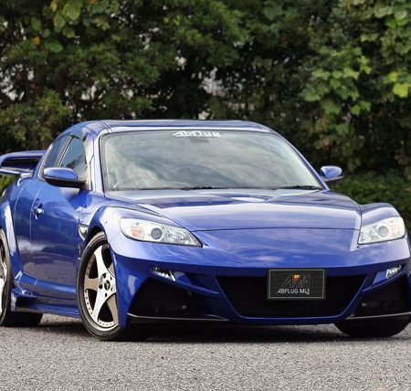 Abflug Front Bumper Spoiler (Late) for 2008-11 Mazda RX-8 [SE3P]