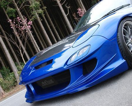 Abflug Front Bumper Spoiler Ver. CV for 1993-2002 Mazda RX-7 [FD3S]