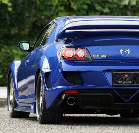 Abflug Rear Bumper Spoiler (Late) for 2008-11 Mazda RX-8 [SE3P]
