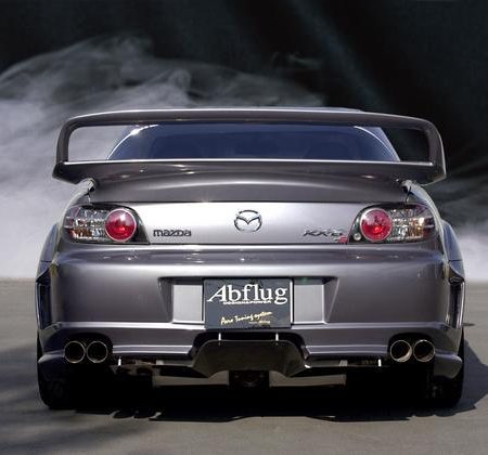 Abflug Rear Bumper Spoiler & Under Diffuser (CFRP) (Early) for 2003-08 Mazda RX-8 [SE3P]