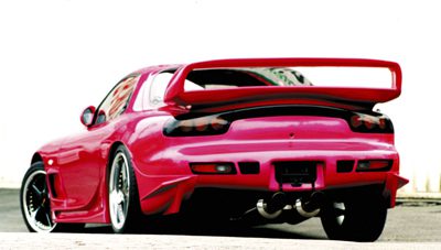 Abflug Rear Spoiler Ver. GTM (High) for 1992-2002 Mazda RX-7 [FD3S]