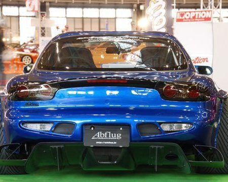 Abflug Rear Under Diffuser Ver. 430 + Muffler Set for 1993-2002 Mazda RX-7 [FD3S]
