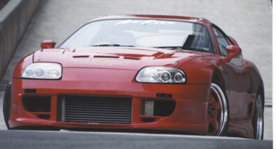 Abflug Supra 80 Front Bumper Spoiler Ver. 2 (Early) for 1993-1997 Toyota Supra [JZA80]